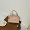Bolso Casual de Moda para Mujer Verano 2026 con Textura Sencilla y Elegante, Bolso Cuadrado Pequeño de Moda, Bolso de Hombro Único Cruzado