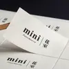 Pegatina Autoadhesiva Personalizada Código QR Logo Etiqueta Pegatina Foto Personalizada Redonda Sello de Estampado en Caliente de Cumpleaños Pegatina