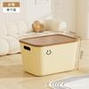 Caja de Almacenamiento de Escritorio Smiley Face con Tapa Cesta de Almacenamiento Snacks Dormitorio Escritorio Almacenamiento de Cosméticos Plástico Caja Organizadora