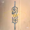Accesorios para Barandillas, Hierro Fundido, Fundición de Flores, Flor para Escaleras, Decoración de Puertas, Barra Floral para Escaleras, Flor para Columna de Escalera, Flor de Hierro
