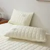 2026 Nuevo Modelo Clase A Madre y Bebé Bordada Fibra de Soja Funda de Almohada Acolchada Pieza Única