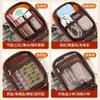 Nueva Bolsa Cosmética Portátil para Mujer, Bolsa Portátil de Almacenamiento de Cosméticos con Compartimentos para Maquillaje, Neceser Multifuncional para Viajes de Negocios