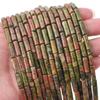 Contas Tubulares, Contas Espaçadoras Cilíndricas Longas, Acessórios para Contas, Produtos Semi-Acabados, Colar DIY, Pulseira, Materiais para Joias Artesanais