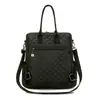 Mochila Antirrobo Nueva de Primavera 2026 para Mujer, Moderna, con Patrón de Diamantes, Tela Oxford, Doble Uso, Mochila de Viaje, Bolso Escolar, Venta al por Mayor