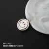 Nuevo Collar Colgante de Gafas de Sol con Cara Sonriente DIY para Mujer, Cadena para Clavícula Versátil de Aleación de Personalidad Novedosa para Parejas
