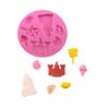 Palma e Pé Castelo Moinho de Vento Concha DIY Bolo de Chocolate Molde de Silicone Decoração Modelagem Assar Criatividade