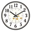 Reloj de Pared para el Hogar con Hora Automática Reloj Moderno para Sala de Estar Reloj de Pared con Calendario Perpetuo para Dormitorio Reloj de Pared Sencillo para el Hogar sin Perforaciones