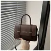 Bolsos Populares de Este Año 2025 Nueva Moda Diseño de Nicho Bolso Cruzado Estilo Coreano Simple Bolso Cuadrado Pequeño de Un Solo Hombro