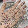 1000 Piezas de Pedrería Acrílica Irregular de Fondo Plano Mini para Uñas, Decoraciones Extra Pequeñas para Uñas