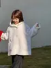 Abrigo con Piel Integrada para Niña 2026 Invierno Nuevo Estilo Reversible 100% Lana de Cordero Engrosado Abrigo para Bebé Niña