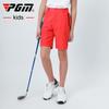Pantalones de Golf Pgm Pantalones Cortos de Golf para Niños Verano Niños Cinturón Elástico Pantalones de Chándal Suministro Directo de Fábrica