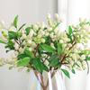 Adereços de tiro de casamento direto da fábrica flores falsas bagas de mirtilo buquê de simulação de mesa em casa 5 garfos bagas de azeitona