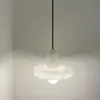 Novo lustre de sala de jantar em madeira maciça de nogueira preta norte-americana estilo chinês, luminária vintage de vidro estilo meados do século para quarto e cabeceira, inspirada em Zen