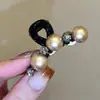 Presilha de Cabelo com Strass Estilo Primavera, Mini Presilha de Garra com Pérola para Mulheres, Presilha para Cabelo da Testa e Lateral da Orelha, Novo Estilo 2026 Acessório de Cabelo