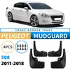 Adequado para Peugeot Peugeot 508 2011-2018 Exportação Transfronteiriça Para-lama Guarda-lamas de Pneu de Carro