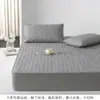 Lençol de Cama de Seda Gelada Antibacteriano Refrescante de Verão, Lavável à Máquina, Novo Modelo 2026, Protetor de Colchão Doméstico à Prova de Poeira para Uma Pessoa, Cobertura Completa