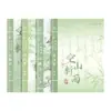 Caderno B5 Espesso com Pauta Estilo Chinês, Caderno com Linha Horizontal Estilo Antigo, Bloco de Notas de Alto Valor Estilo Fresh para Estudantes e Reuniões de Escritório