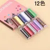 Atacado do Fabricante Doméstico Conjunto de Linhas para Máquina de Costura 402, Bobinas Grandes Coloridas de Linha para Costura à Mão para Costurar e Consertar Roupas
