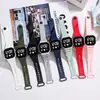 Reloj Electrónico LED Impermeable de Unicornio Reloj de Astronauta para Mujer Ins Alto Valor Fiesta Estudiantil Reloj Electrónico Multifuncional