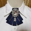 [Pingente de Diamante] Gravata borboleta feminina estilo japonês pequena flor de colarinho perfumada combinando com camisa gravata vestido casamento casamento homens