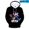 Traje de personaje de patineta japonesa SK8 The Infinity con sudadera con capucha 3D con gorra más suéter de terciopelo para hombres y mujeres