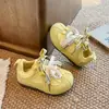 Otoño 2026 Nuevos Zapatos para Niños de Suela Blanda Zapatos de Entrenamiento Retro Alemanes para Niños Zapatos Deportivos Antideslizantes de Moda para Niñas Zapatos de Tabla