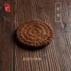 Tapete Marrom Tapete de Isolamento Térmico Seda de Bambu Coaster Carbonizado Quadrado Tapete de Chá para Cerimônia do Chá Suporte para Bule Suporte para Chá Suporte para Copo Acessórios para Conjunto de Chá Kung Fu