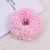 Otoño e invierno Nuevo elástico luminoso anillo de pelo de lana cuerda para la cabeza Red grande de intestino pelo versión coreana