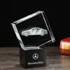 Procesamiento y Personalización de Modelos Animales de Cristal Tallados Internamente en 3D, Modelos de Autos, Modelos de Edificios, Aviones, Tanques, Ornamentos Arquitectónicos Famosos y Modelos de Cristal