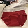 Calcinha 10A Antibacteriana com Crotch Estendido de Algodão Puro para Meninas, Doce, Confortável, Sensação de Nudez, Respirável, Calcinhas Femininas de Algodão Atacado