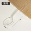 Cuchara desechable empaque para llevar comida rápida cuchara para sopa plástico empaque separado postre de polvo de hielo batata horneada cuchara comercial