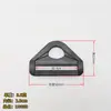 En Stock, Entrega Rápida: Accesorios para equipaje, Hebilla de anillo en D semicircular de plástico, Hebilla ajustable, Hebilla pentagonal para mochila, Hebilla para equipaje, Hebilla de anillo en D de flor de ciruelo