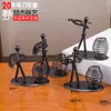 Metal Pequeño Contenedor de Bolígrafos de Escritorio Ironman Adornos Colección de Arte en Hierro Decoración Manualidades Banda Accesorios para el Hogar Regalos Regalos