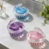 Cepillo Transparente de Cristal para Champú Cabezal de Silicona Masajeador del Cuero Cabelludo Peine para Lavado de Cabello Artefacto para el Cuero Cabelludo Fabricante Venta al por Mayor