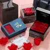 Caja de Regalo para Joyería, Collar, Pulsera, Pendientes, Caja de Embalaje para Anillo, Caja de Papel para Guardar Regalos de Colgante, Más Vendido Transfronterizo