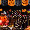 ZJ020 Papel de Seda Quadrado Doce Halloween Festa Louça de Festa Descartável de Papel para Festa