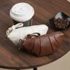 Bolsa Croissant Estilo Coreano Ins com Textura Única, Bolsa Dumpling, Porta-Moedas de Grande Capacidade, Bolsa Simples de Cor Sólida para Armazenamento