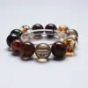 Silêncio GentilPulseira de Ágata Vermelha de Cristal Natural para Mulheres, Design Moderno, Pulseira de Luxo Leve Atacado