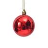 Venta al por mayor directa de fábrica bola de Navidad a granel diámetro 2/3/4/6/8cm brillante mate polvo de purpurina galvanoplastia colgante de bola decorativa