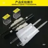 Kit de Experimento Electroestático por Fricción, Electroscopio de Papel de Aluminio, Varilla de Goma con Piel, Varilla de Vidrio con Seda, Seda