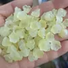 Contas de vidro flor sino flor chifre lírio do vale grampo de cabelo antigo brincos adorno de cabeça DIY acessórios feitos à mão material atacado