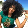 Peruca de comércio exterior touca rolo pequeno cabelo cacheado fofo de senhoras africanas touca moda europeia e americana touca rolo parafuso longo