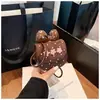 Bolso Retro Mate Transfronterizo para Mujer, Nuevo Modelo Verano 2026, Mini Bolso de Mano de Dibujos Animados Lindo con Lazo, Billetera para Monedas de Labial