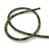 Nova pedra natural 2 * 4mm ábaco contas frisado contas soltas feitas à mão diy pulseira colar brincos joias acessórios atacado