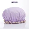 Touca de Banho de Camada Dupla para Mulheres, Impermeável para Banho, à Prova de Óleo para Cozinha Doméstica, Moda para Máscara Capilar, Touca de Banho Especial, Novo Modelo 2026