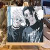 Naruto Naruto Sasuke DIY Pintura a Óleo Digital Pintura a Cores Pintura a Óleo Animação Grafite Cor Descompressão Feito à Mão