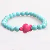 Amazon Transfronterizo Cuentas de Tortuga Nuevas Pulsera Elástica Bohemia Pulsera Infantil Pulsera Cuerda para la Mano de Mujer