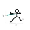 Item Mais Vendido Transfronteiriço: Suporte de Caneta Exibição Atleta Sofisticado Arame Impresso em 3D Atleta Stickman