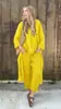 Ropa Europea y Americana para Mujer Tallas Grandes, Conjunto de Camisa de Moda Primavera, Pantalones Sueltos, Conjunto Sencillo de Dos Piezas para Trabajadores de Oficina