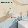 Jabonera con Ventosa Color Caramelo Sin Perforaciones Baño Baño Jabonera Estilo Dopamina Jabonera con Ventosa